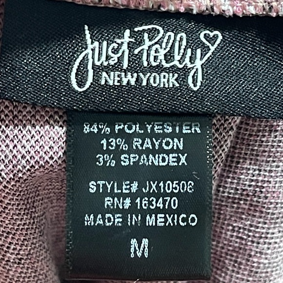 Just Polly Gray Miniskirt Size M JX10502 - Picture 3 of 5